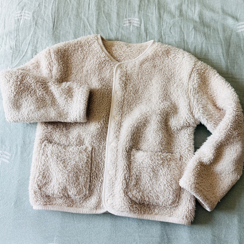 Cozy Cream Fleece Jacket